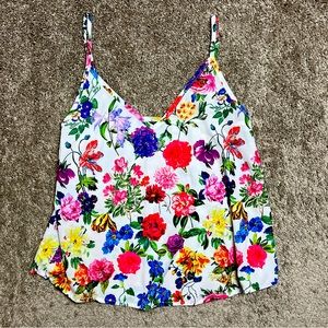 SHEIN Flowy Floral Tank Top